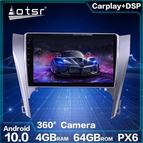 Multi-DVD Player For Toyota Camry 2012+ Android Radio Car GPS Navigation Android 10.0 4GB 64GB Auto Stereo Head Unit Multimedia