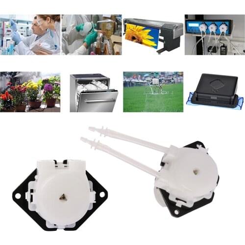 Silent Work DC 12V D3 Peristaltic Dosing Pump 3x5mm DIY Head Tube For Lab Analytical Liquid Suitable for Aquarium Chemicals