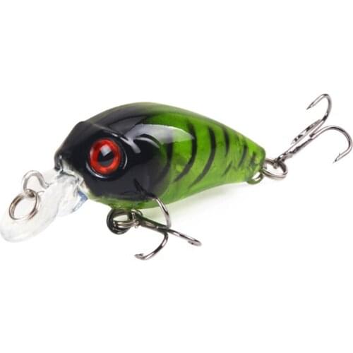 1pcs Lifelike Minnow Fishing Lure 4cm 3.5g Pesca Hooks Topwater Wobblers Artificial Plastic Hard Bait Crankbait Fishing Tackle