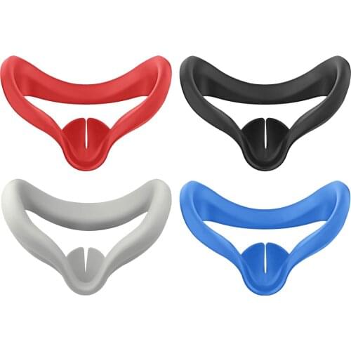 Silicone Eye Face Mask Cover Bracket Pad Cushion for Oculus Quest 2 Comfortable Waterproof Stain Resistant