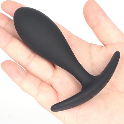 Silicone Dildo Butt Plug Soft Silicone Anal Plug Sex Toys For Men Women Adult Products Anus Toys No Vibrator Prostate Massager