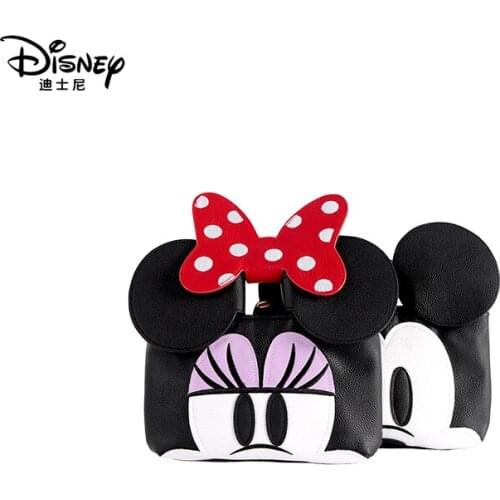 Disney Mickey Mouse Shoulder Bag 2020 New Fashion Minnie Mouse Messenger Bag Female Youth Student Handbag