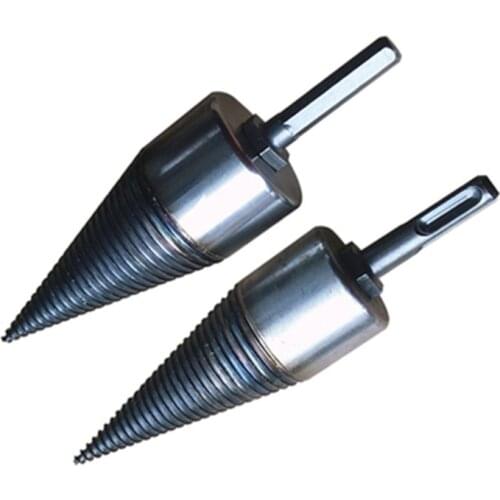Firewood Machine Drill Wood Reamer Punch Driver Drill Bit For Split Wood Core Drilling Tools Foret Broca Madeira