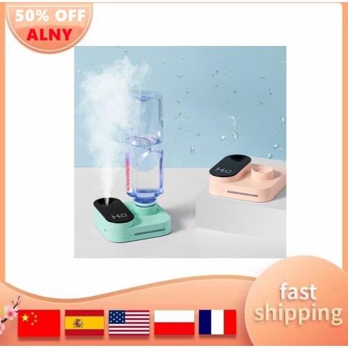 Mini Portable Camera Shape Mineral Water Bottle Humidifier Aroma Diffuser for Home Office Essential Oil Diffuser USB Humidifier