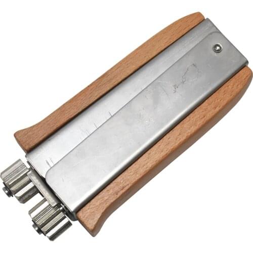 Beekeeping Wire Tensioner Crimper Frame Hive Bee Tool Nest Box Pliers Tight Yarn Stainless Steel + Wood Honeycomb Beehive Box