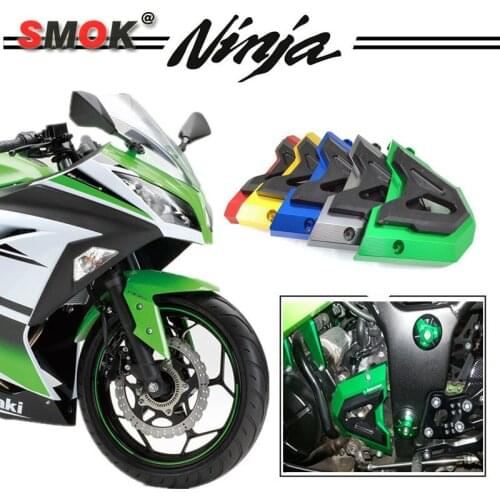 SMOK Chain protector for Kawasaki Ninja 250/Z250/300 Front Chain Decorative Cover 2013 2014 2015 2016