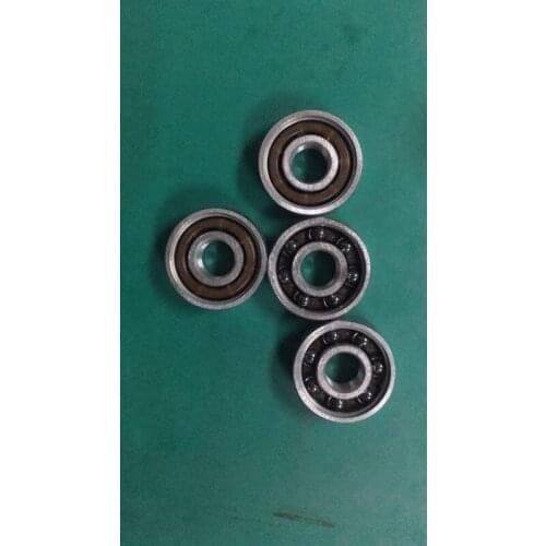 100pcs/lot 608 Steel hybrid Si3N4 ceramic ball bearing Finger spinner bearing 8*22*7 mm roller skate wheel bearings
