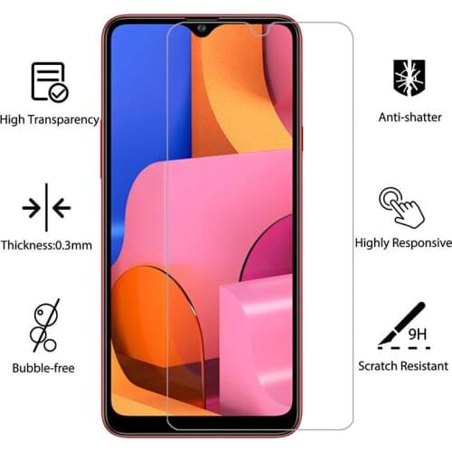 Case for samsung galaxy a10 a20 a10s a20s a10e a20e cover tempered glass screen protector on a 10 20 s e protective coque