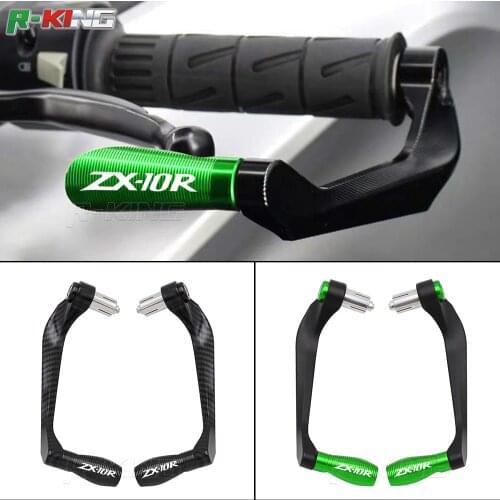 For KAWASAKI ZX-10R ZX10R ZX 10R Motorcycle Universal 7/8" 22mm Handlebar Grips Guard Brake Clutch Levers Guard Protector