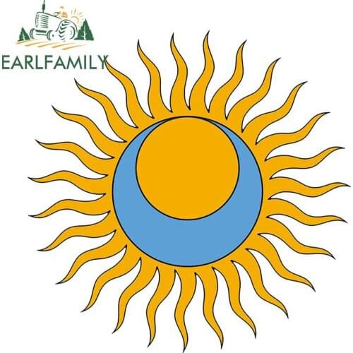 EARLFAMILY 13cm x 13cm for Anime Sun Cartoon Vinyl Car Stickers And Decal Motorcycle Trunk Scratch-Proof Waterproof Decoration