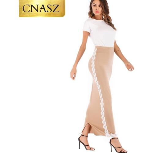 Islamic Modest Maxi Length Dress Latest Skirt Design Pictures Office Long Skirt For Muslim Women