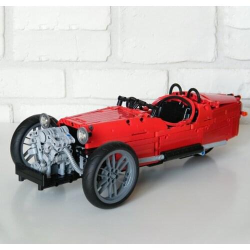 NEW High-Techs MOC-37849 Engineering FH tractor unit Building Blocks Vehicle Car Bricks Set Educational DIY Toy for Children