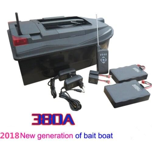 PDDHKK Press Button Remote Control Bait Boat long-range Feeding Bait Dual lithium battery Double motors with night fishing light
