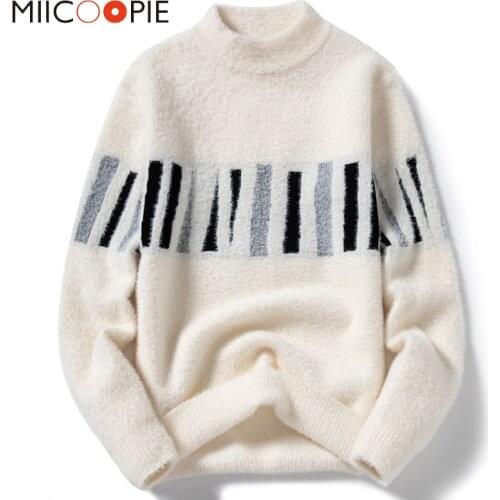 Vintage Designer Pullover Hip Hop Knitted Jumper Sweaters 2021 Men Women Casual Striped Long Sleeve Soft Comfortable Pull Homme