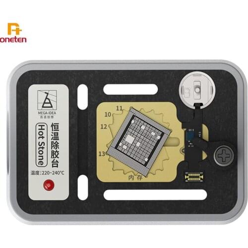 Qianli Host Stone Glue Remove Heat Platform Fixture For iPhone XSMAX XR 8P 7P 6SP 6G Nand CPU Fingerprint Chip Welding Platform