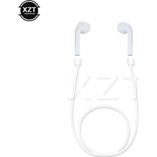 For Apple AirPods Strap Earphone Accessories Anti-Lost Headphone Strap For Apple Earphones Silicone String Rope For Air Pods