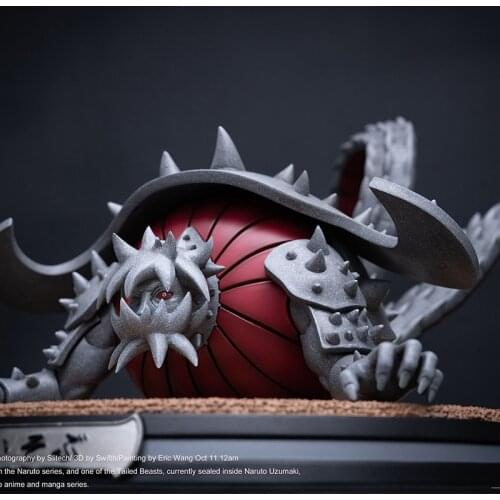 Spot [Yihong] LX Mold Soul Hall Three Tailed Beast GK Limited Statue Hand-Made Figures Model