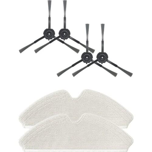 Mop Cloth Side Brush for Proscenic M7 Pro/Kyvol Cybovac S31 Robot Vacuum Cleaner Accessories Replacement Parts