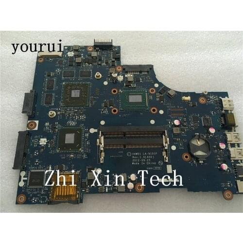 Yourui High quality For Dell Inspiron 3521 5521 Laptop Motherboard VAW01 LA-9101P Processor i7-3537u DDR3 Test ok