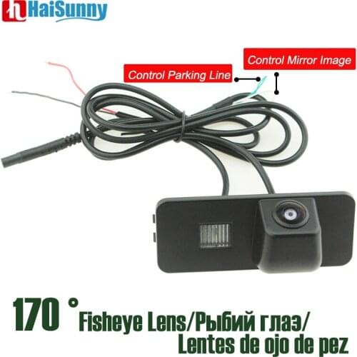 Rear View Camera Fisheye Lens 170 Degree Night Vision pixel 1280*720 For V W GOLF MK4 MK5 MK6(09-11) POLO (2 Carriage 2006-2010)