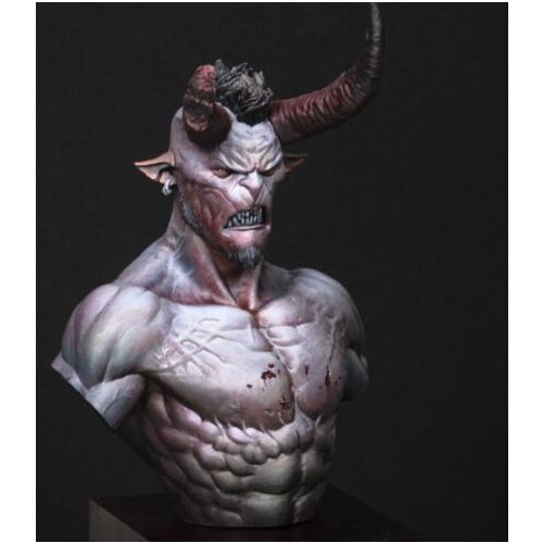 1/12 fantasy Shaetann the Immortal bust 75mm toy Resin Model Miniature resin figure Unassembly Unpainted