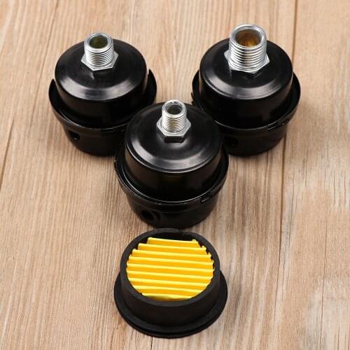 1PC Oil-Free Muffler Air Filter Squelch Muffler Air Compressor Air Pump Accessories Kitchen Supplies Home Improvement Hardware