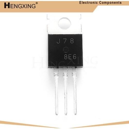 10piece =5paris (5pcs 2SJ78 + 5pcs 2SK215 ) TO-220 J78 K215 TO220 In Stock