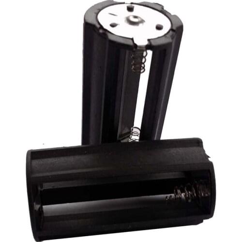 2 pcs Battery Adaptor transverter 3 x AA To D size Type Battery converter convetor 3 AA Battery holder (In Series )