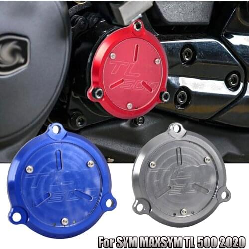 Motorcycle Accessories CNC FOR SYM TL 500 TL500 2020 Frame Hole Cover Front Drive Shaft Cover Guard