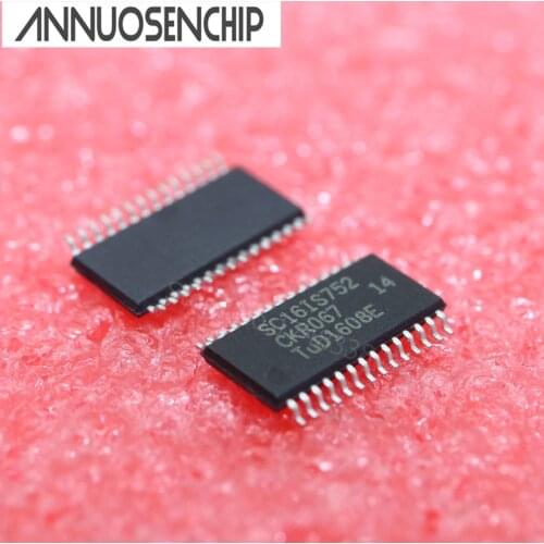 Free shipping 10PCS SC16IS752IPW SC16IS752 TSSOP28 Dual UART with I2C-bus/SPI interface, 64 bytes of transmit and receive FIFOs