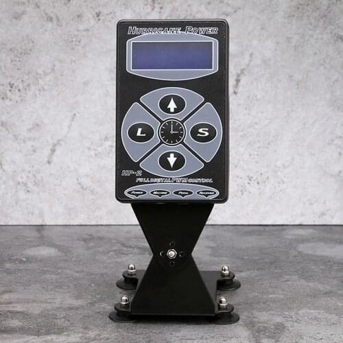Newest Professional Black HP-2 Hurricane Tattoo Power Supply Digital Dual LCD Display Tattoo Power Supply Machines Free Shipping