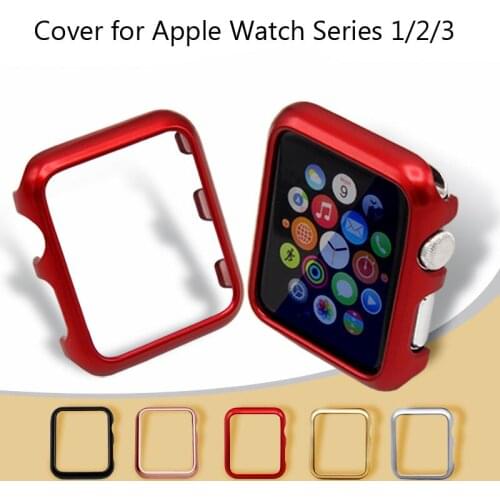 DAHASE Protective Case for Apple Watch Cover Series 1 2 3 38mm 42mm Shell Frame Perfect Match iWatch Bumper