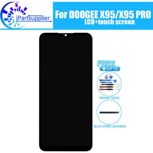 DOOGEE X95 LCD Display+Touch Screen Digitizer Assembly 100% Original New LCD+Touch Digitizer for DOOGEE X95