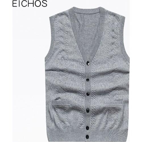 Свитера с V-образным вырезом EICHOS China At AliExpress