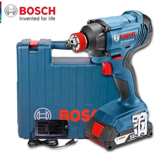 Bosch Original 18V Cordless Electric Impact Wrench Driver Socket Wrench Lithium Battery Hand Drill Installation Power Tools