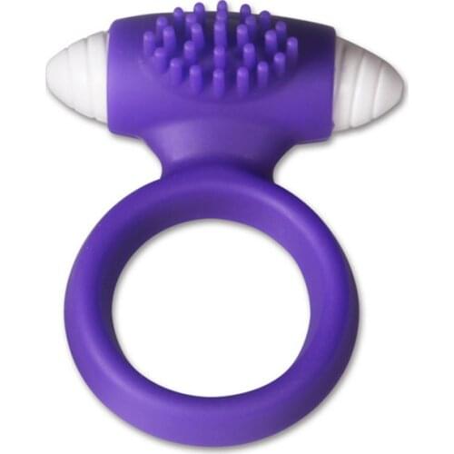 HOT silicone cock ring clitoral vibration lock fine ring male delay ring supplies lasting anti premature ejaculation Sex Product