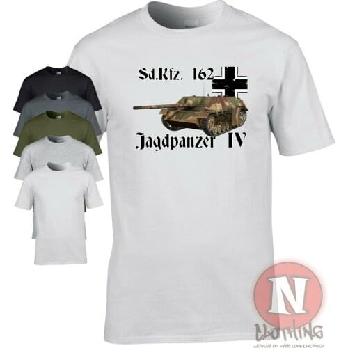 Jagdpanzer 4 IV Tank Destroyer WWII German Military Armour T-Shirt. Summer Cotton O-Neck Short Sleeve Mens T Shirt New S-3XL