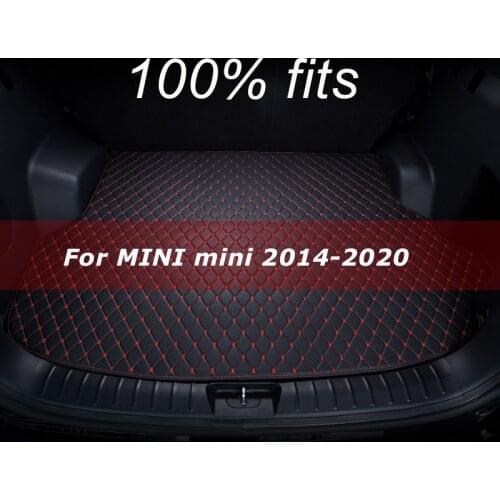 Car trunk mat for MINI mini Hatchback four doors 2014-2020 cargo liner carpet interior accessories cover