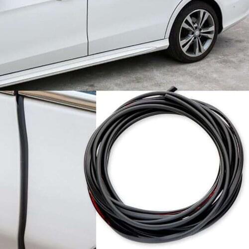 5 m Anti-Collision Lane Protection Door Ribbons Rubber Edge Gates Locks Side Protector Sticker for Toyota Camry Corolla RAV4
