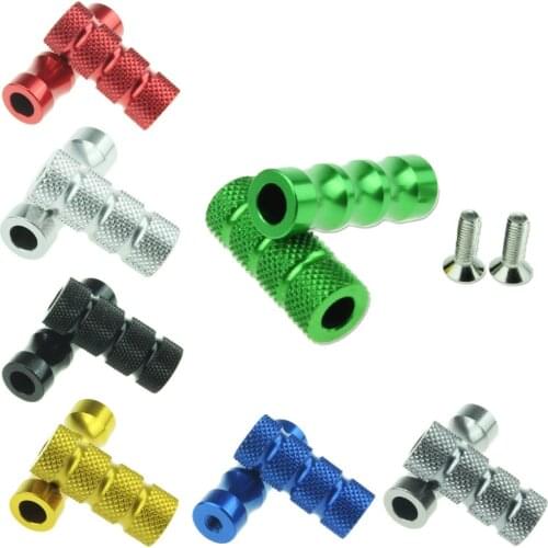 6mm FXCNC Motorcycle Footrests Rear Sets Foot Pegs Pedal For Honda MSX125 CBR600 F4I F2 F3 F4 CBR300RR CBR250R CBR954RR