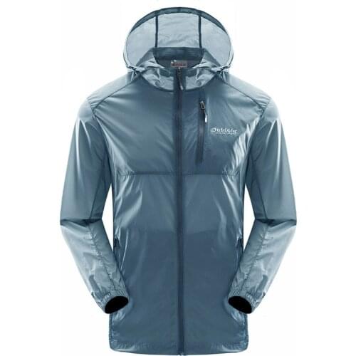Plus Size Men Outdoor Climbing Camping Sunscreen Wear Summer Breathable Loose Coat Sports Running Picnic Travel Skin Shirts