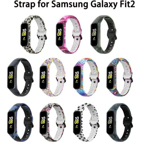 Soft Silicone Sport Band Straps For Samsung Galaxy Fit 2 SM-R220 Bracelet Replacement Watchband For Samsung Galaxy Fit2 Correa