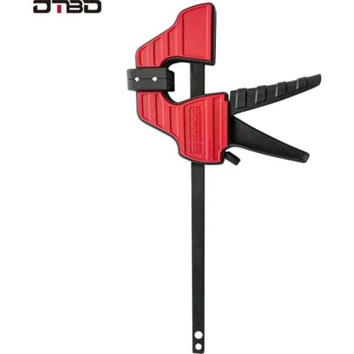 DTBD New upgrade 4 Inch Quick Ratchet F Clamp Heavy Duty Wood Working Work Bar Clamp Clip Kit Woodworking Reverse clamping