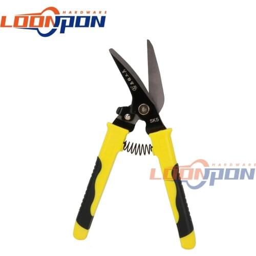 200mm Metal Shear Bevel Head Curved Cut Sheet Metal Heavy Duty Shear Scissors for Cutting Iron
