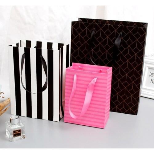 Party favors gift bag cajas de regalo paper bags for gifts box packaging Shopping Bag подарочный пакет gift bags with handles