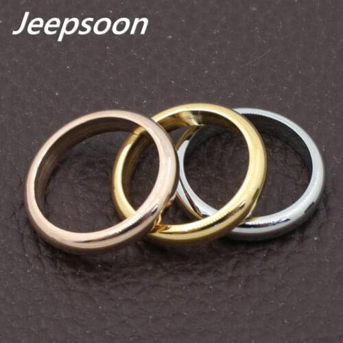 New design 3 color stainless steel jewelry popular ring superior quality for women and girl RBJGAEBF