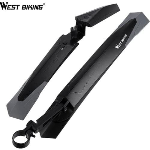WEST BIKING Bicycle Fender Mountain Bike Fenders Set Mudguards Cycling Fender Wings For 26 27.5 29 inch Bike Front/Rear Fenders