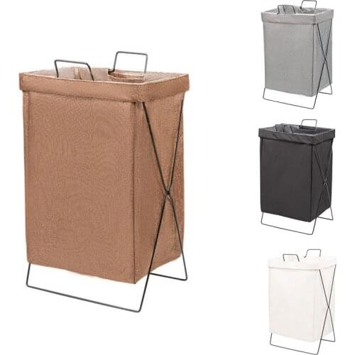 Foldable Dirty Laundry Basket Storage Basket for Clothes Toys Household Bathroom Laundry Organizer Bags