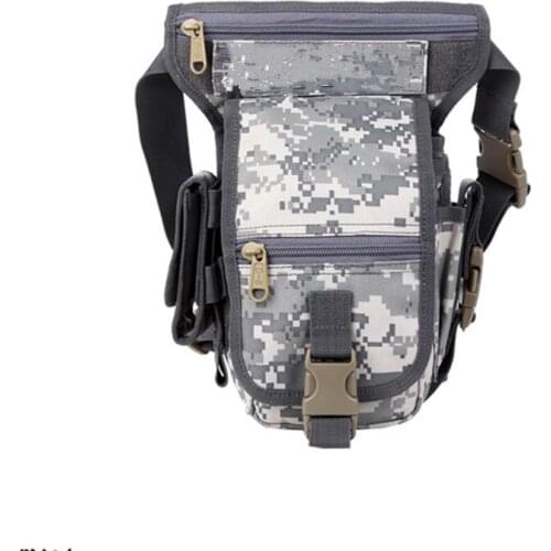 Outdoor Sports Riding Fishing Travel Waterproof Waist Leg Bag Multifunction 600D Nylon Chest Shoulder SWAT Tactical Bags Package