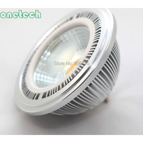 High Power AR111 15W COB LED Bulb Lamp Dimmable G53 15W COB LED Ceiling lamp QR111 LED Spot Light DC12V LED Light